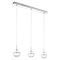 MONTEFIO 1 Lampa wisząca listwa chrom