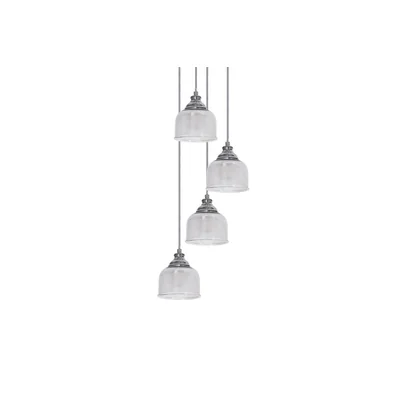 MORA 4 Lampa wisząca chrom