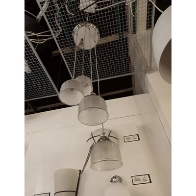 MORA 4 Lampa wisząca chrom