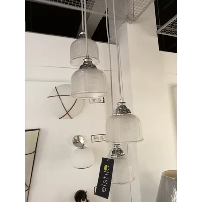 MORA 4 Lampa wisząca chrom