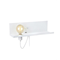 MULTI Lampa ścienna USB biała