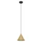 NARICES Lampa wisząca 22cm 40W E27 IP20 mosiężna