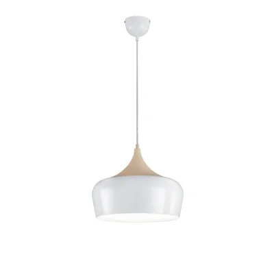 NEBAB Lampa wisząca E27 IP20 biała