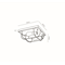 NETUNO Plafon 34cm 15W IP20 sosna bejcowana