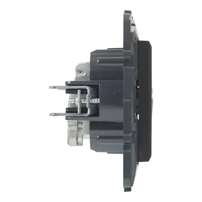 NILOE-STEP Gniazdo TV-RD-SAT przelotowe czarne