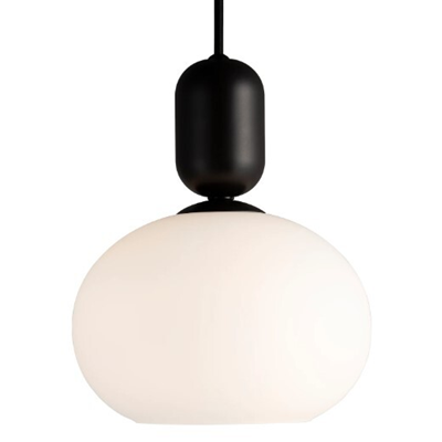 Notti Lampa wisząca 20 cm 40 W E14 IP20 czarna