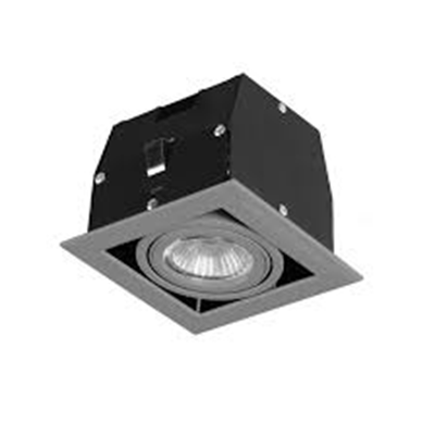 Oprawa DOWNLIGHT GU5.3 IP23 srebrna