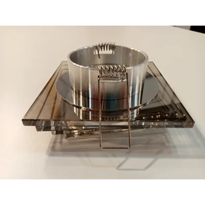 Oprawa wpuszczana szara