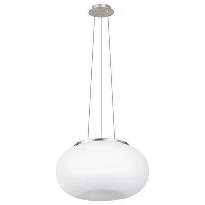OPTICA Lampa wisząca 44,5 cm nikiel satynowy