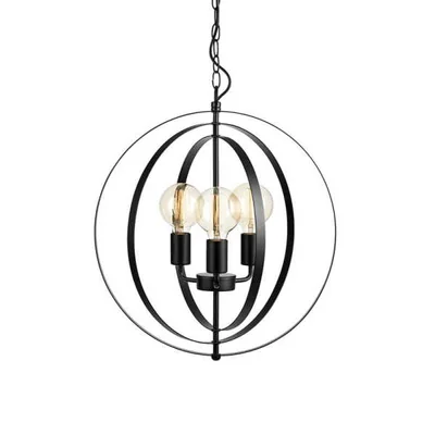 ORBIT Lampa wisząca czarna