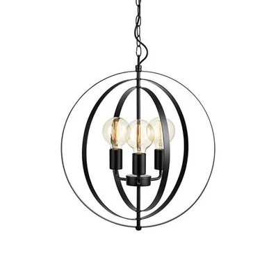 ORBIT Lampa wisząca czarna