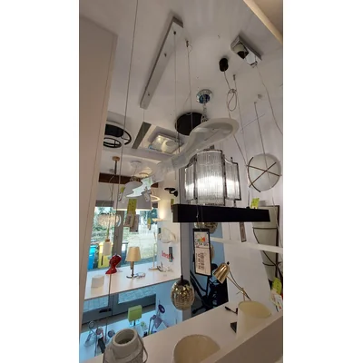 Organic Lampa wisząca ekspozycyjna szara