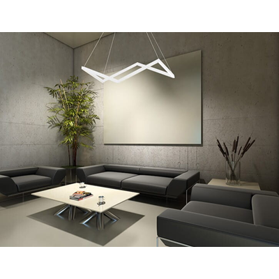 ORIGAMI Lampa wisząca 85cm biała