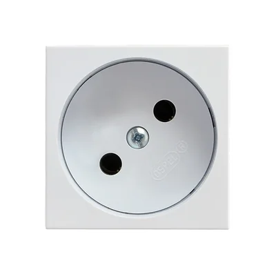 OSPEL45 Gniazdo pojedyncze ciepły biały