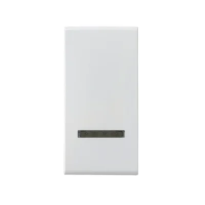 OSPEL45 Łącznik zwiernyz podświetleniem pomarańczowym ciepły biały