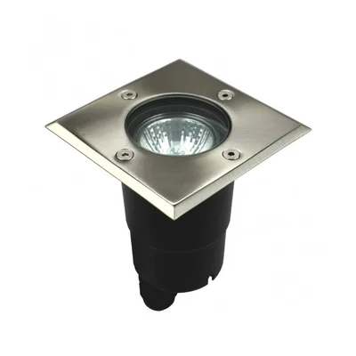 Pabla Lampa zewnętrzna najazdowa kwadratowa 10,4x10,4 cm stal nierdzewna