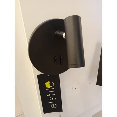 PALMA Lampa ścienna czarna