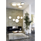 PALOMARO Lampa sufitowa 32 cm kremowa