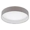 Palomaro Lampa sufitowa 50 cm popielata