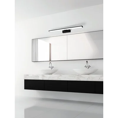 PANDELLA Kinkiet 60cm 11W 4000K 1350lm LED zintegrowany IP44 czarny