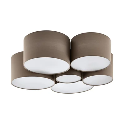 Pastore 1 Lampa sufitowa 99 cm popielata