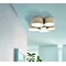 Pastore 1 Lampa sufitowa 99 cm popielata