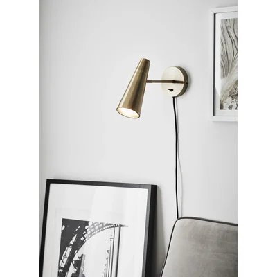 PEAK Lampa ścienna patyna