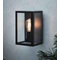 PELHAM IP44 Lampa ścienna czarna