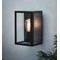 PELHAM IP44 Lampa ścienna czarna