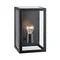 PELHAM IP44 Lampa ścienna czarna