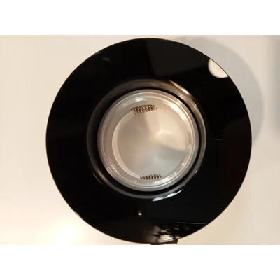 PERLA NERO Lampa wpuszczana czarna