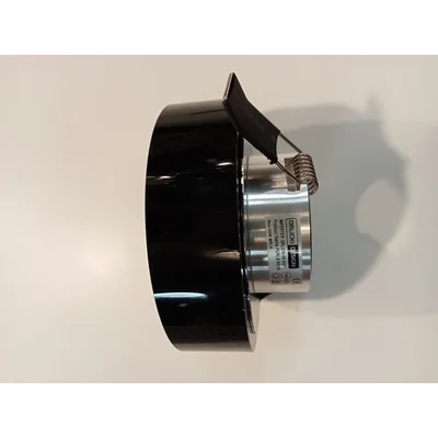 PERLA NERO Lampa wpuszczana czarna