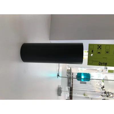 PET FINE Lampa natynkowa czarna ekspozycyjna