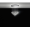 PIANOPOLI Lampa wisząca 78 cm chrom