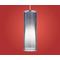 PINTO NERO Lampa wisząca pojedyncza nikiel satynowy