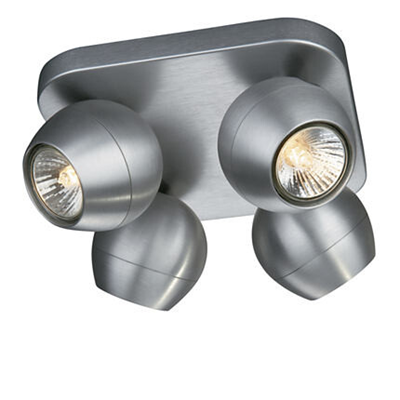 Planet lampa sufitowa ekspozycyjna aluminium