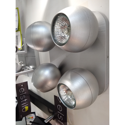 Planet lampa sufitowa ekspozycyjna aluminium