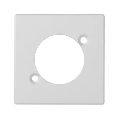 Płytka K45 do gniazd XLR (NEUTRIK), czysta biel