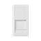 Płytka K45/2 1x RJ z osłoną 22,5x45mm INFRA+ czysta biel