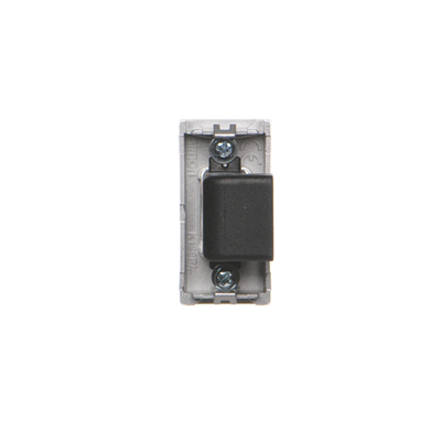 Płytka K45/2 adapter HDMI-HDMI 22, 5x45mm + wkład, aluminium