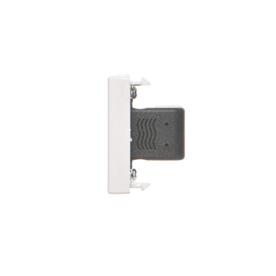 Płytka K45/2 adapter HDMI-HDMI 22, 5x45mm + wkład, czysta biel