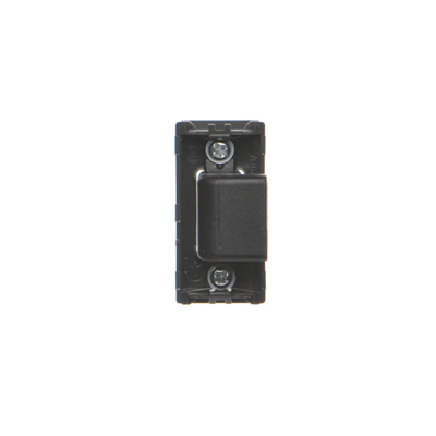 Płytka K45/2 adapter HDMI-HDMI 22, 5x45mm + wkład, szary grafit