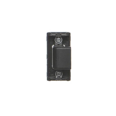 Płytka K45/2 adapter HDMI-HDMI 22, 5x45mm + wkład, szary grafit