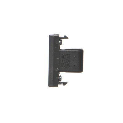 Płytka K45/2 adapter HDMI-HDMI 22, 5x45mm + wkład, szary grafit