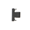 Płytka K45/2 adapter HDMI-HDMI 22, 5x45mm + wkład, szary grafit
