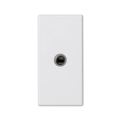 Płytka K45/2 gniazda mini-jack 22, 5x45mm + wkład, zaciski śrubowe