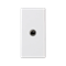 Płytka K45/2 gniazda mini-jack 22, 5x45mm + wkład, zaciski śrubowe