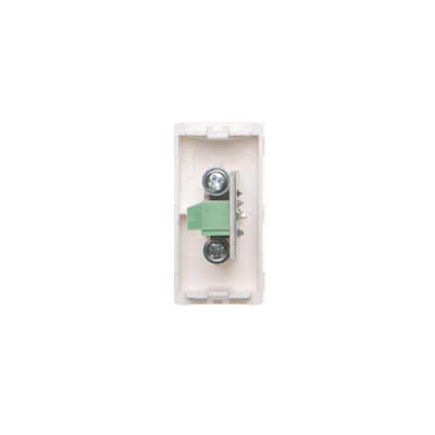 Płytka K45/2 gniazda mini-jack 22, 5x45mm + wkład, zaciski śrubowe