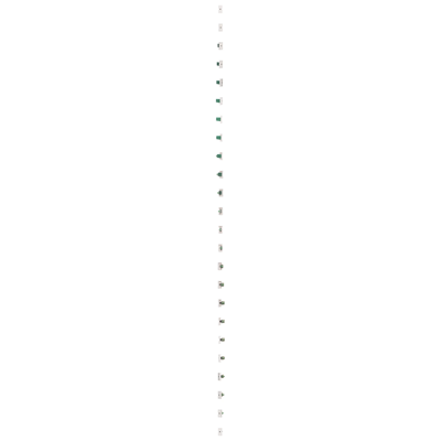 Płytka K45/2 gniazda mini-jack 22, 5x45mm + wkład, zaciski śrubowe