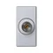 Płytka K45/2 gniazdo TV żeńskie 22,5x45mm + wkład aluminium